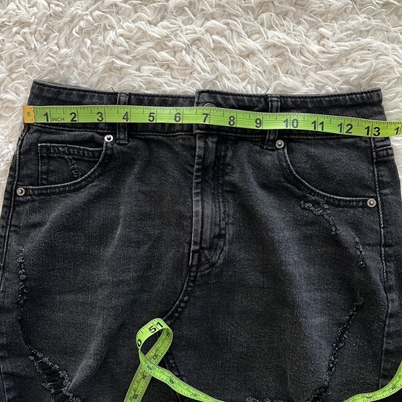 NWOT Ghostface Denim Skirt - Picture 9 of 12